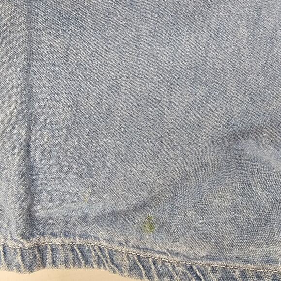 Women’s Vintage Street Wear Carole Little Denim Shorts Drawstring Pockets Size 6 - Picture 6 of 8